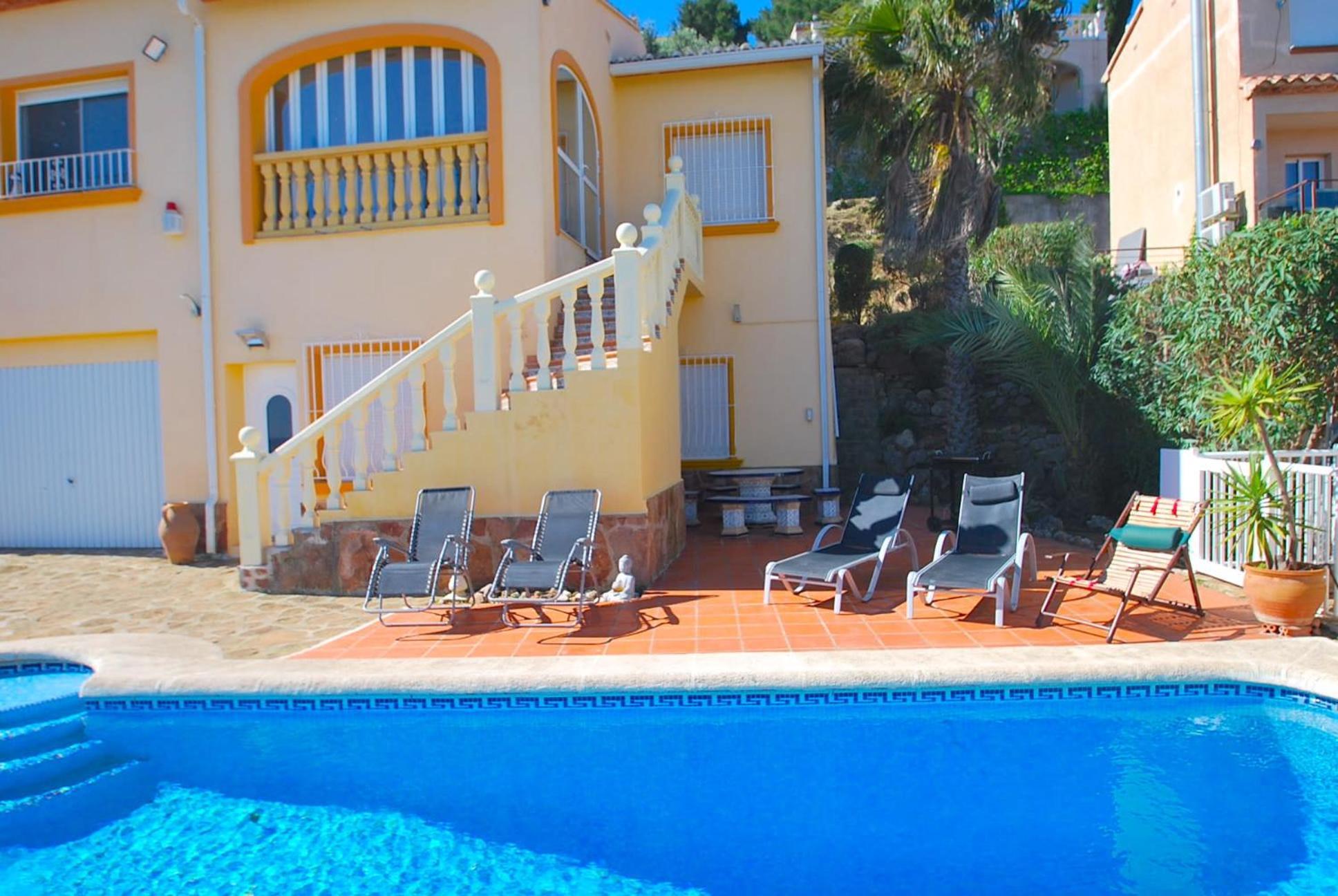 Holiday Villa With Breathtaking Sea- And Panoramic Views And Private Pool Ador Екстер'єр фото